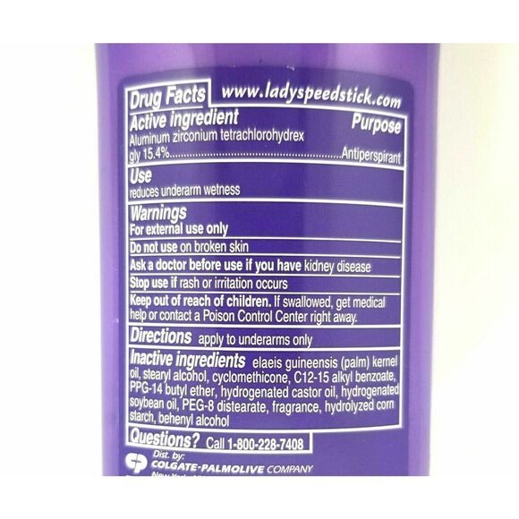 Lady Speed Stick 2 PACK Invisible 48hr Powder Fresh Deodorant 2.3oz Large - Picture 4 of 6